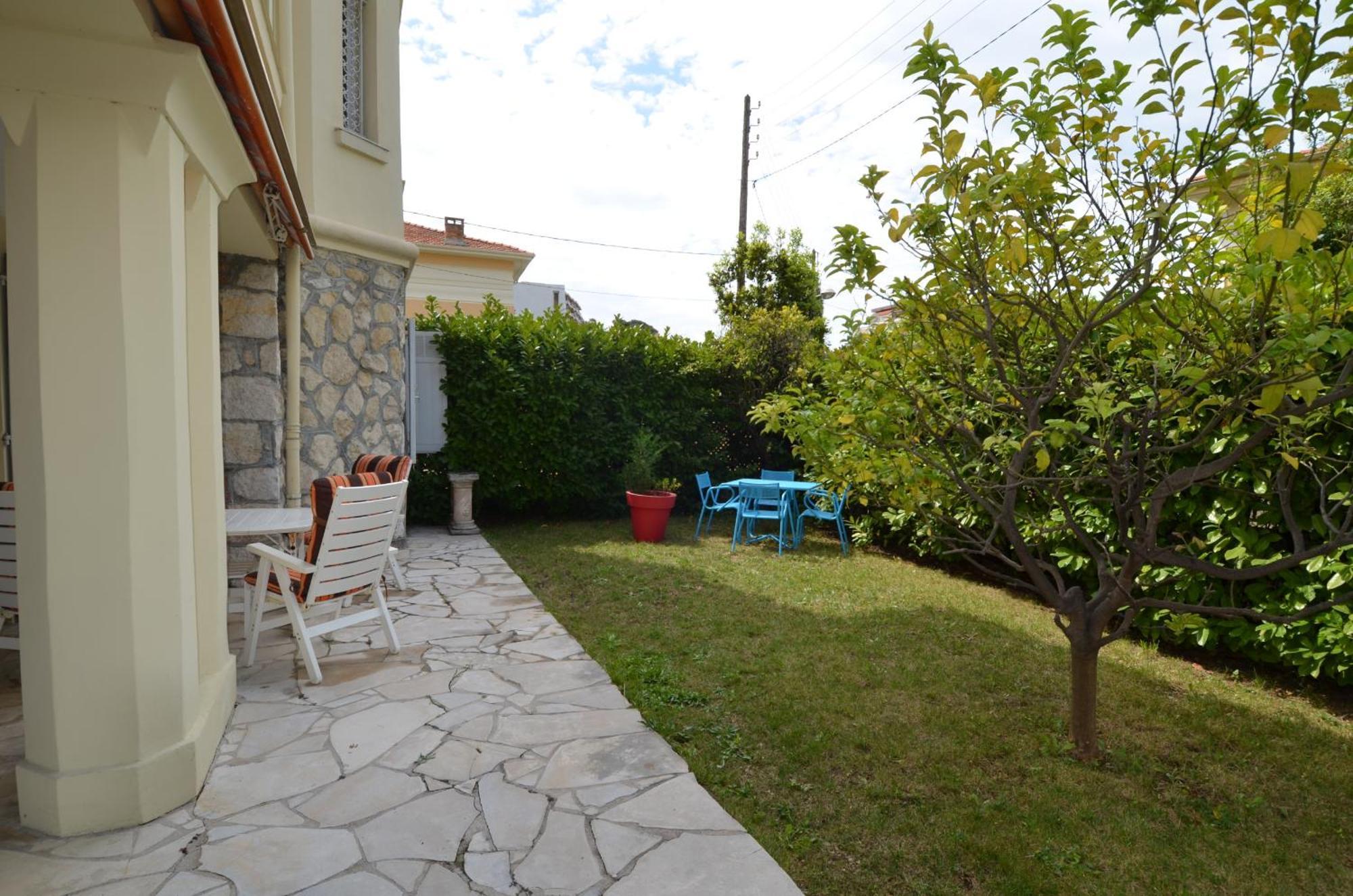 Parc Louisa - Appartement D'Epoque Avec Jardin Et Parking 4 Personnes Le Port De ニース エクステリア 写真